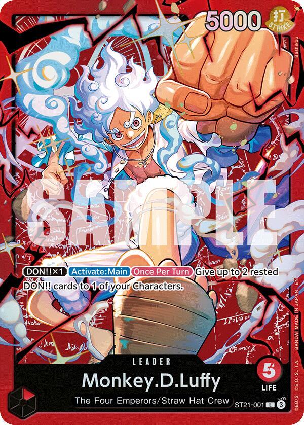 Monkey.D.Luffy (ST21-001) [Starter Deck 31: RED Monkey.D.Luffy]