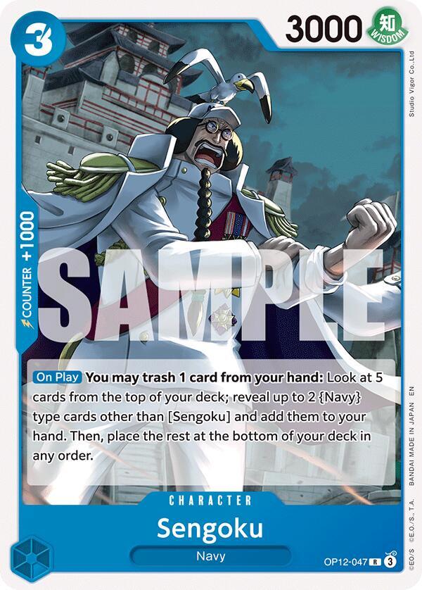 Sengoku (OP12-047) [Starter Deck 33: BLUE Kuzan]