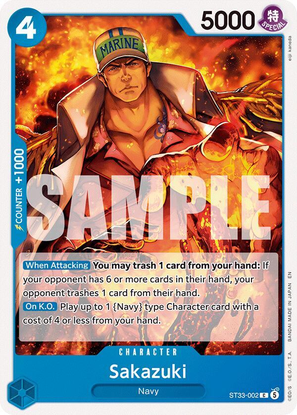 Sakazuki (ST33-002) [Starter Deck 33: BLUE Kuzan]