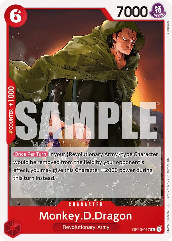 Monkey.D.Dragon (OP13-017) [Starter Deck 35: RED/BLACK Sabo]