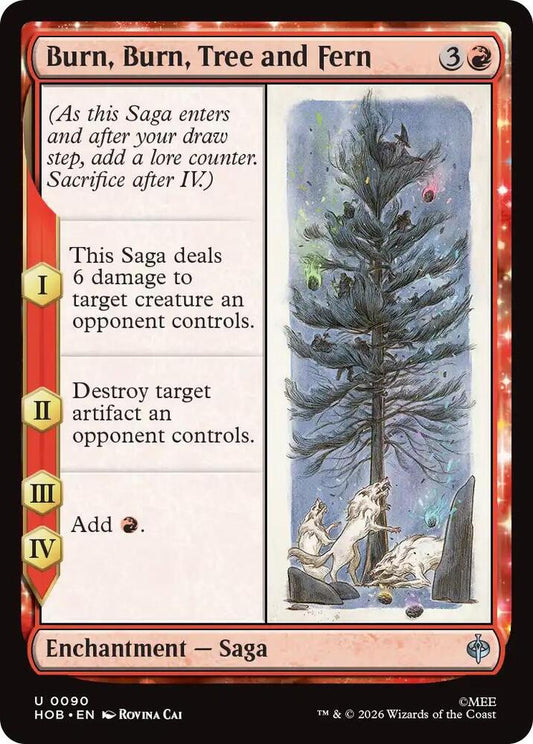Burn, Burn, Tree and Fern (90) [The Hobbit]