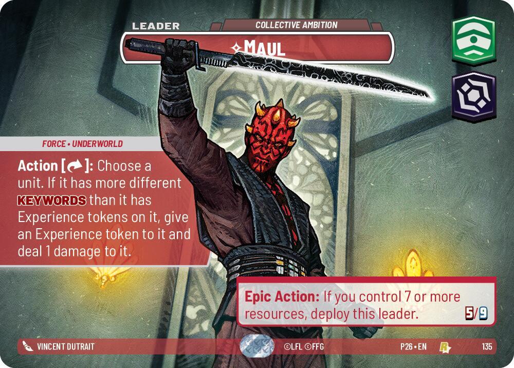 Maul - Collective Ambition (Prize Wall) (135) [Galactic Championship 2026]