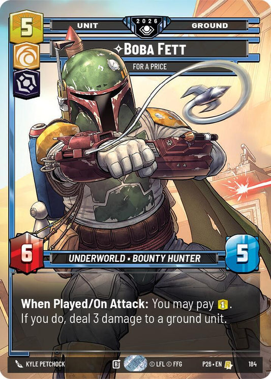 Boba Fett - For a Price (184) [Galactic Championship 2026]