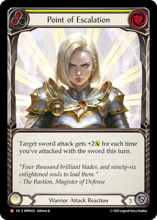 Point of Escalation (MPW025) [Mastery Pack Warrior]