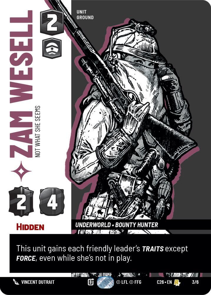 Zam Wesell - Not What She Seems (3/6) [2026 Convention Exclusive]