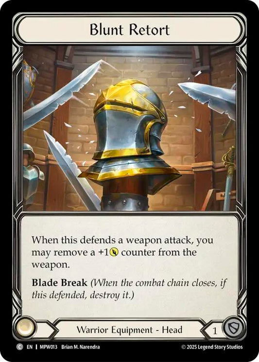 Blunt Retort (MPW013) [Mastery Pack Warrior]