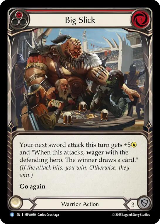 Big Slick (Red) (MPW060) [Mastery Pack Warrior]