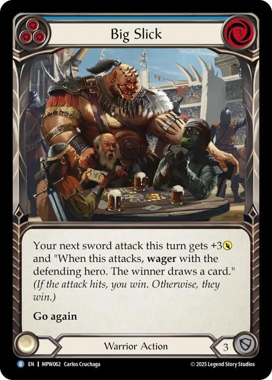 Big Slick (Blue) (MPW062) [Mastery Pack Warrior]