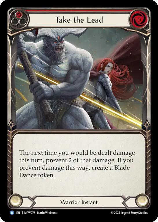 Take the Lead (Red) (MPW073) [Mastery Pack Warrior]
