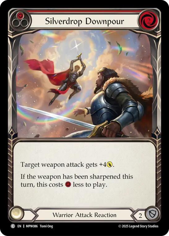 Silverdrop Downpour (Red) (MPW086) [Mastery Pack Warrior]