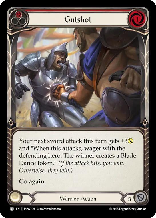 Gutshot (Red) (MPW109) [Mastery Pack Warrior]