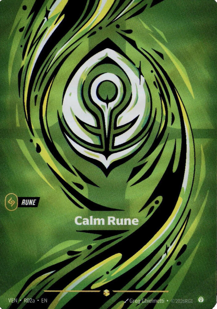 Calm Rune (R02a) [Vendetta]