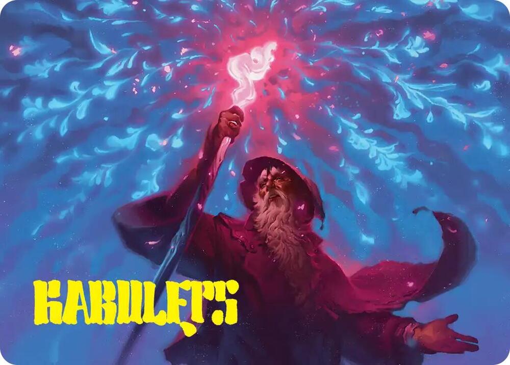 Wizard's Staff Art Card (Gold-Stamped Signature) (15) [The Hobbit Art Series]