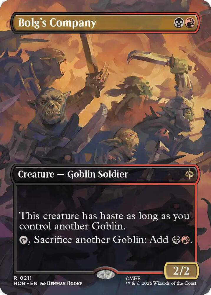 Bolg's Company (Borderless) (211) [The Hobbit]