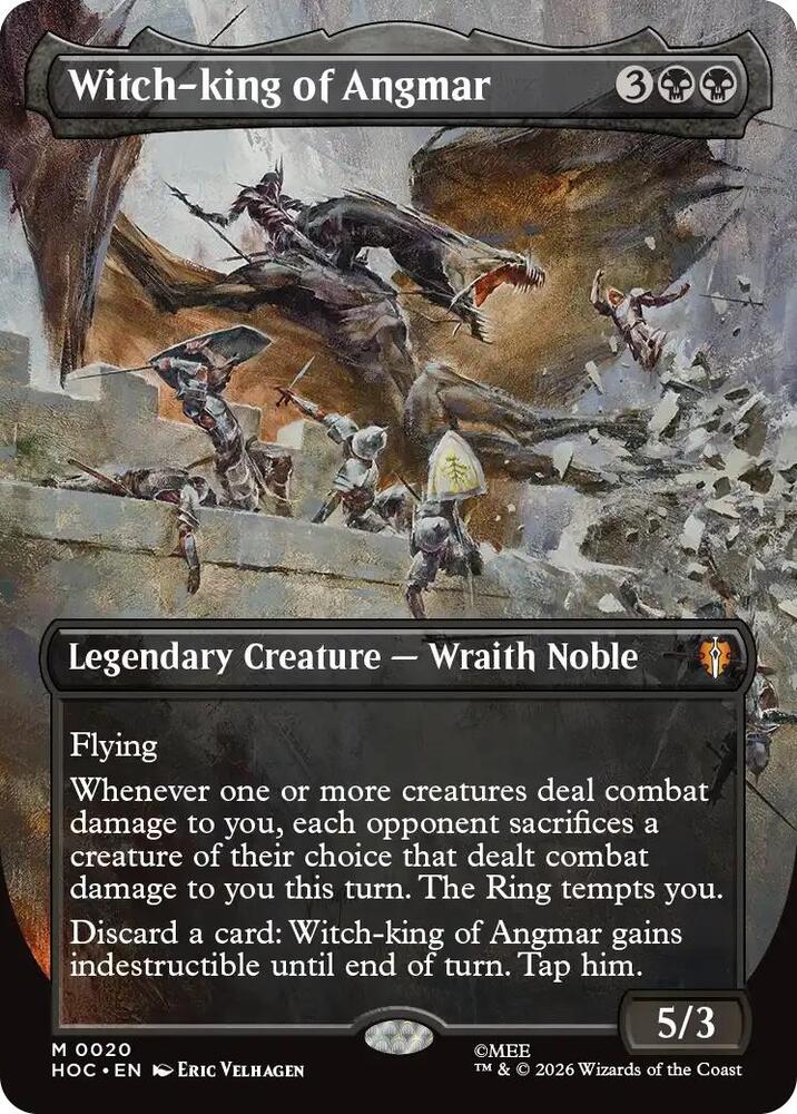 Witch-king of Angmar (Borderless) (20) [The Hobbit: Eternal-Legal]