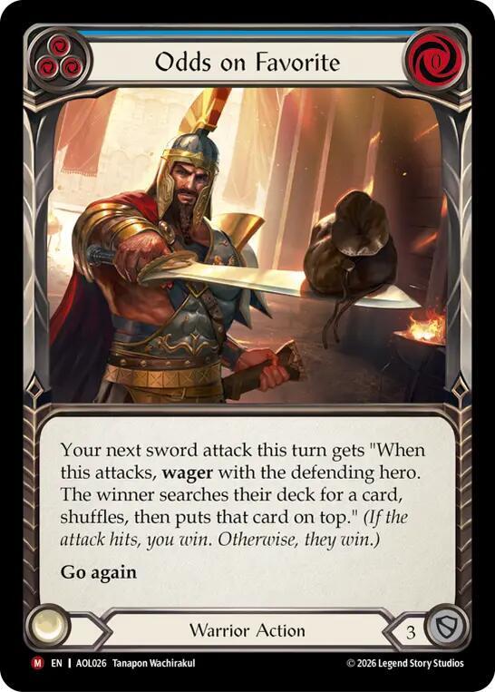Odds on Favorite (AOL026) [Armory Deck: Olympia, Prized Fighter]