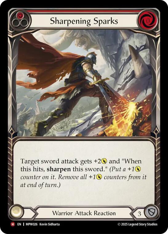 Sharpening Sparks (MPW026) [Mastery Pack Warrior]