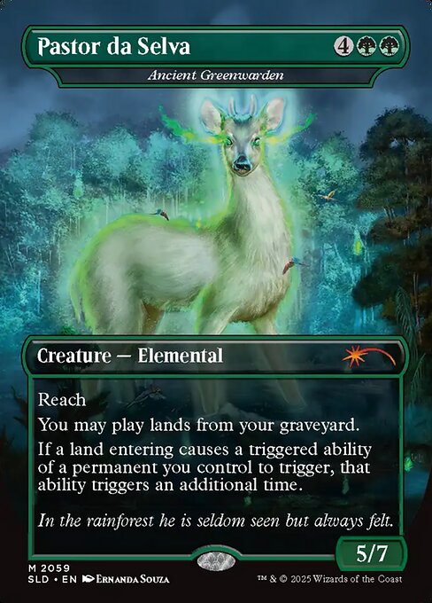 Ancient Greenwarden (2059) [Secret Lair Drop]