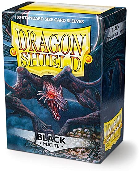 Dragon Shield Matte Black 100CT