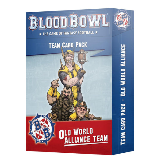 BLOOD BOWL - OLD WORLD ALLIANCE TEAM CARD PACK (EN)