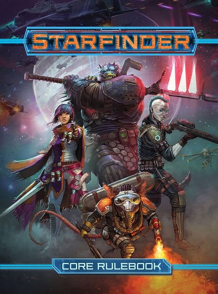 STARFINDER CORE RULEBOOK + FLIP-MAT + DM SCREEN (EN)