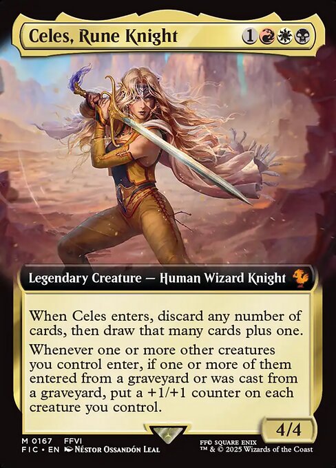 Celes, Rune Knight (167) [Final Fantasy Commander]