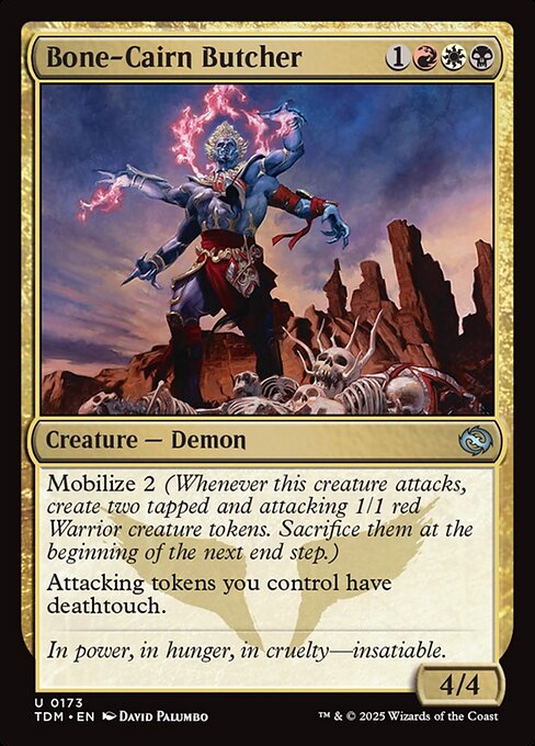 Bone-Cairn Butcher (173) [Tarkir: Dragonstorm]
