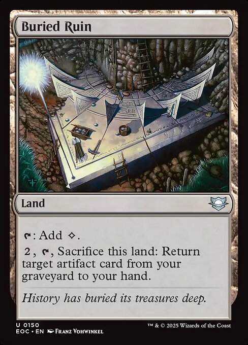 Buried Ruin (150) [Edge of Eternities Commander]