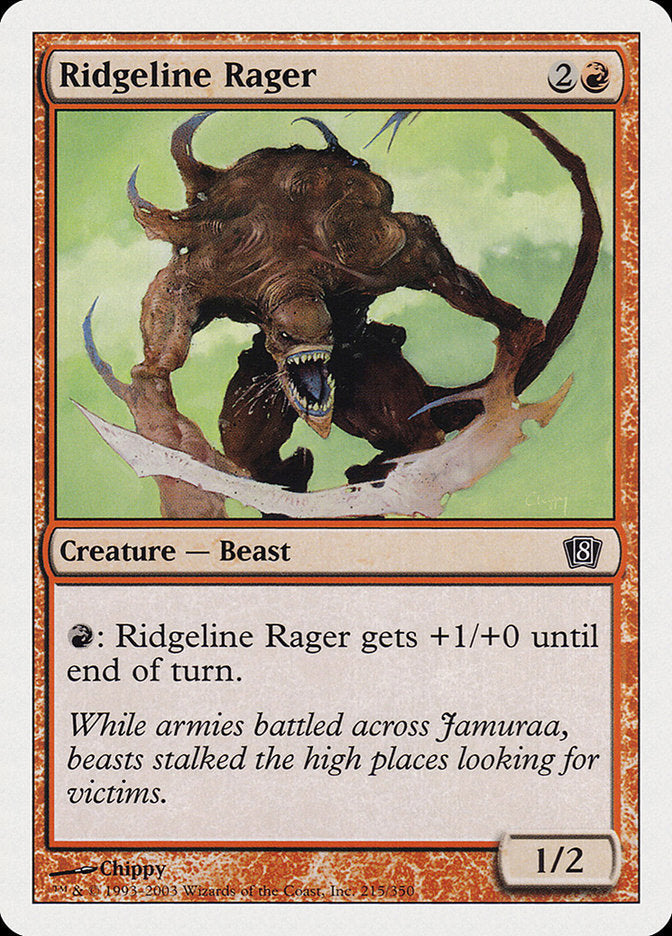 Ridgeline Rager (215) [Eighth Edition]