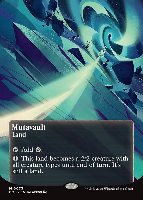 Mutavault (73) [Edge of Eternities: Stellar Sights]