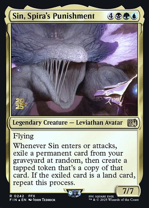 Sin, Spira's Punishment (242s) [Final Fantasy Promos]
