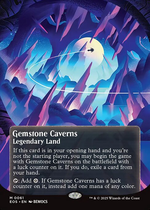 Gemstone Caverns (61) [Edge of Eternities: Stellar Sights]