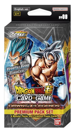 DBS ZENKAI SERIES 1 PREMIUM PACK SET DAWN OF THE Z-LEGENDS