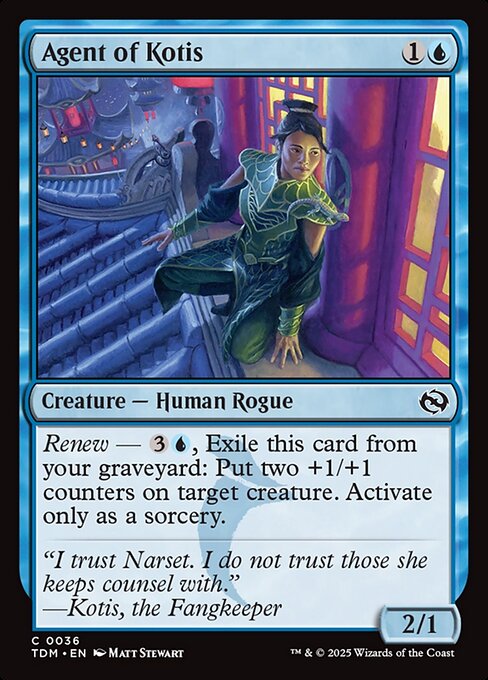 Agent of Kotis (36) [Tarkir: Dragonstorm]