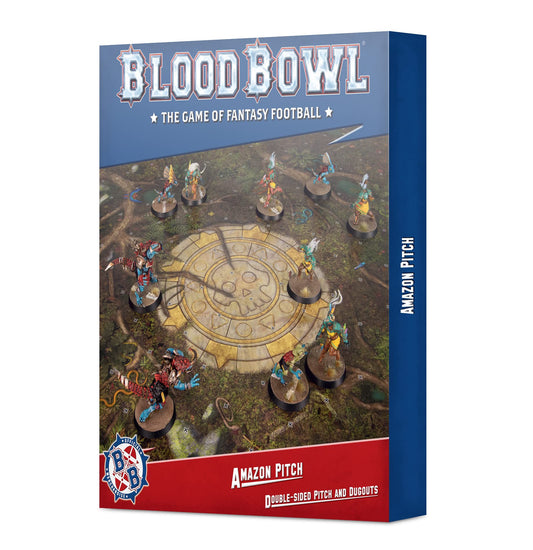 BLOOD BOWL - Amazon Pitch and Dugouts Set