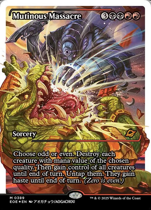 Mutinous Massacre (389) [Edge of Eternities]