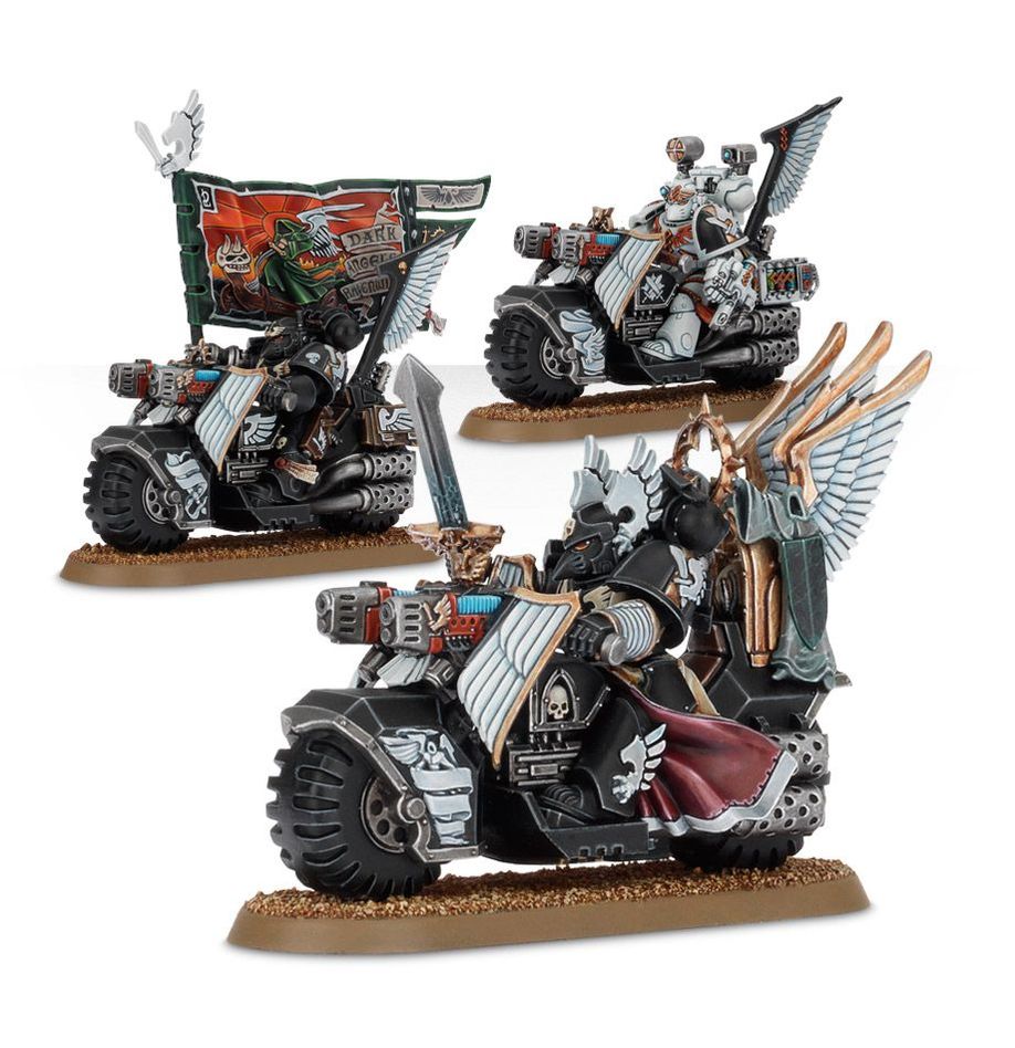 Black Templars: Ravenwing Bike Knights (PREORDER)