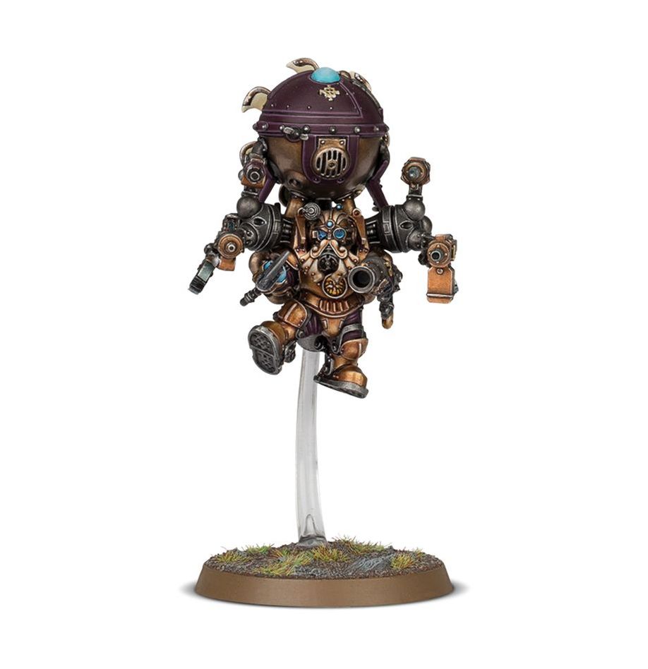 Warhammer : Age of Sigmar - Kharadron Overlords: Endrinkmaster With Dirigible Suit