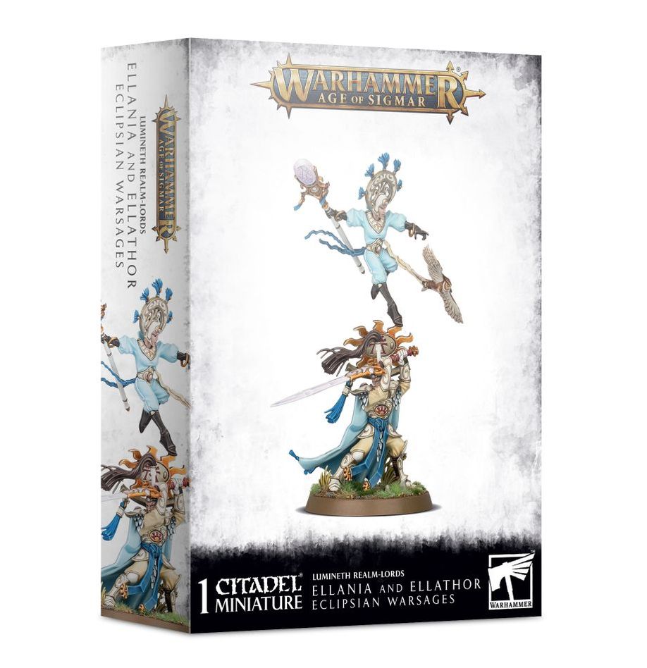 Warhammer : Age of Sigmar - Limineth Realm-Lords: Ellania and Ellathor, Eclipsian Warsages
