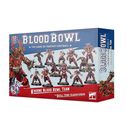 BLOOD BOWL - Khorne Blood Bowl Team : Skull-Tribe Slaughterers