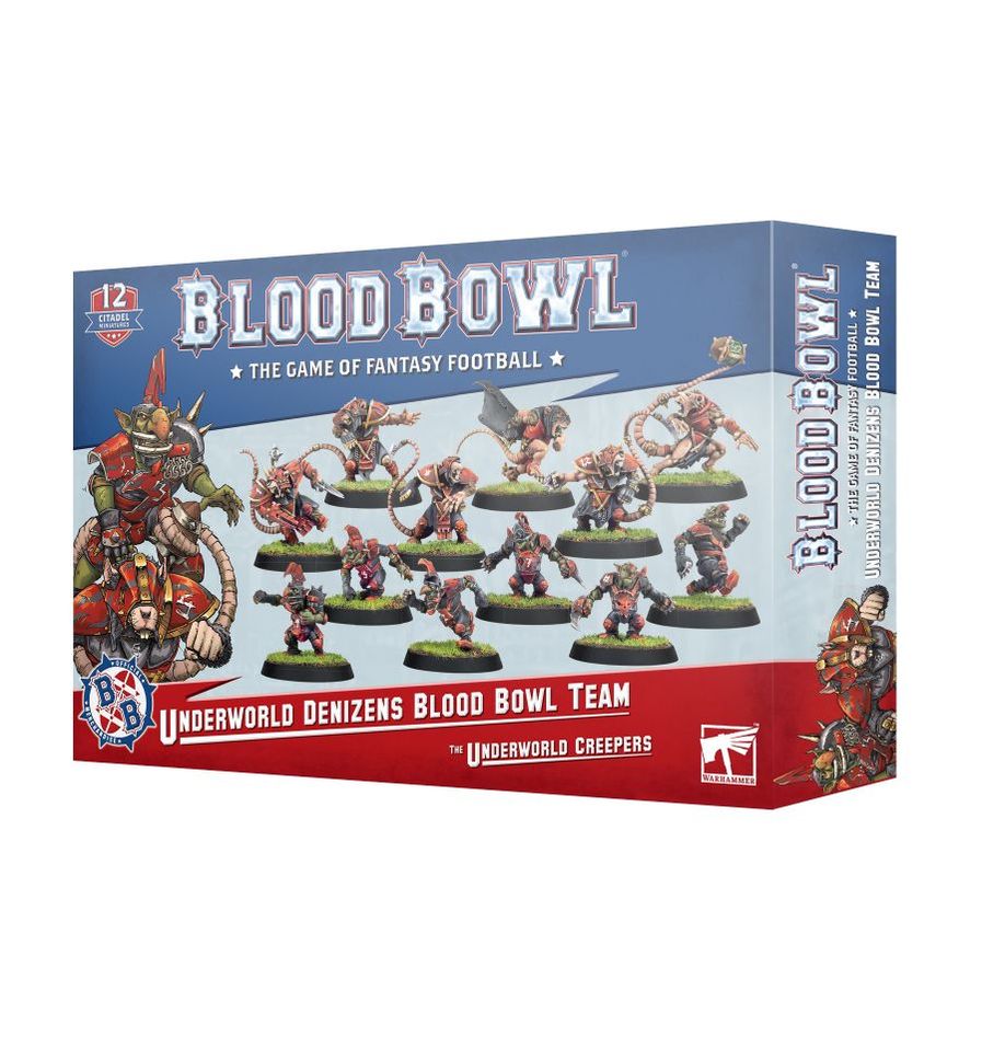 BLOOD BOWL - UNDERWORLD DENIZENS BLOOD BOWL TEAM: THE UNDERWORLD CREEPERS