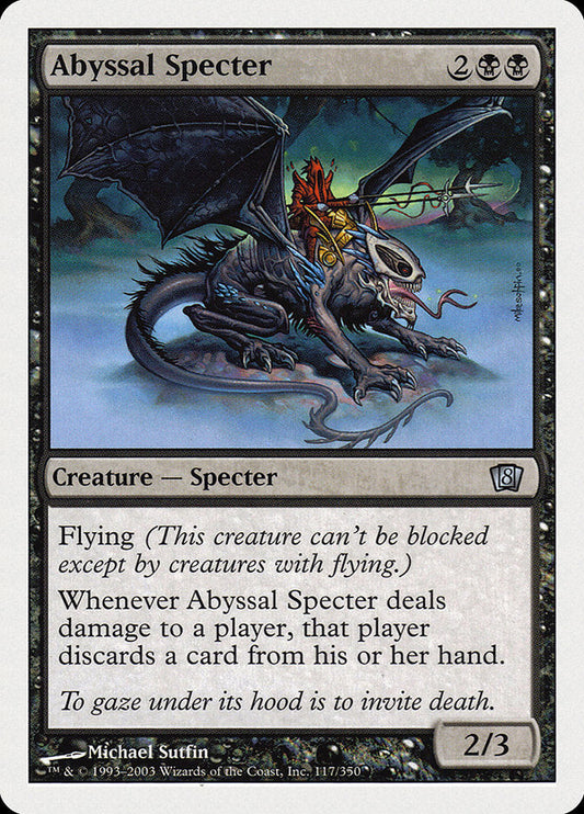Abyssal Specter (117) [Eighth Edition]