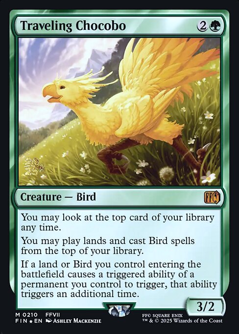 Traveling Chocobo (210s) [Final Fantasy Promos]