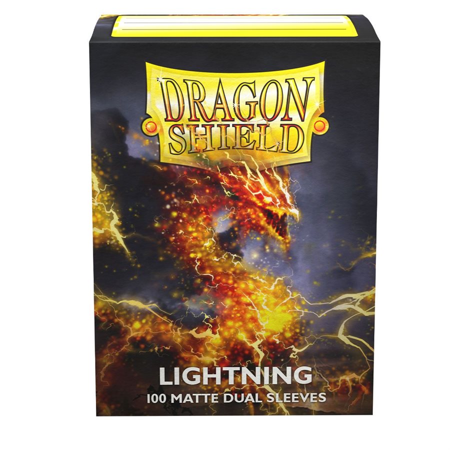 DRAGON SHIELD SLEEVES MATTE DUAL LIGHTNING 100CT