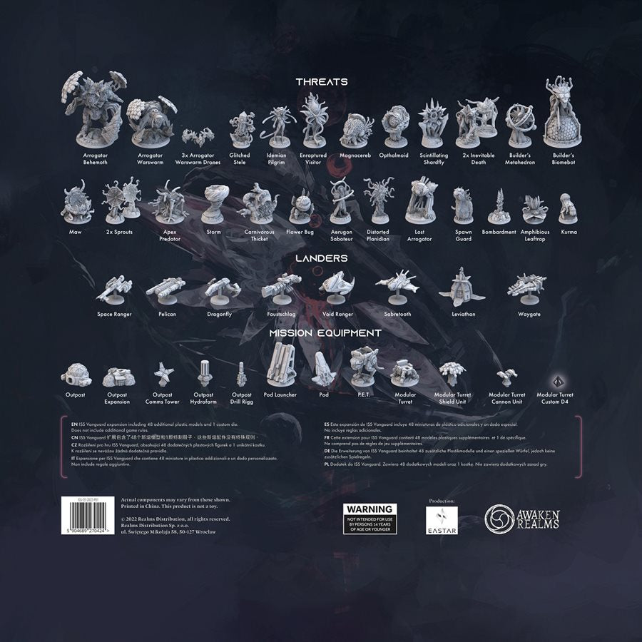 ISS Vanguard: Close Encounters Miniatures Expansion