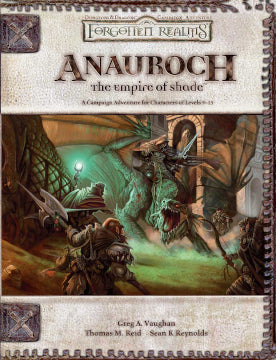 D&D FORGOTTEN REALMS ANAUROCH THE EMPIRE OF SHADE (EN)