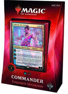 MTG - COMMANDER 2018 DECK - EXQUISITE INVENTION