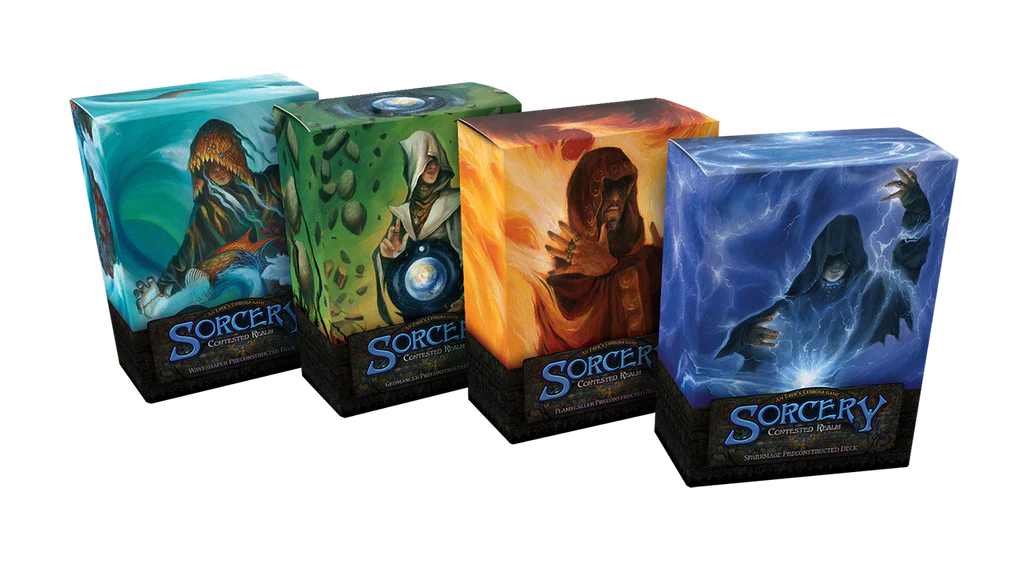 Sorcery: Contested Realm Beta Edition Precon Deck Display