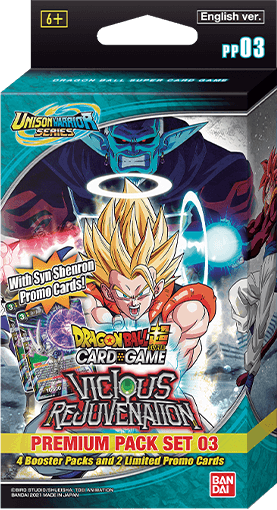 DRAGON BALL SUPER - VICIOUS REJUVENATION - PREMIUM PACK SET 03
