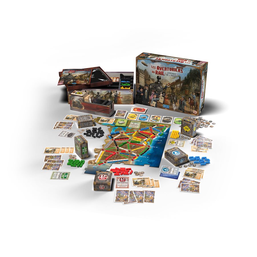 Les Aventuriers du Rail - Legacy - Légendes de L'Ouest (FR)